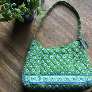 Vera Bradley Apple Green retired small handbag